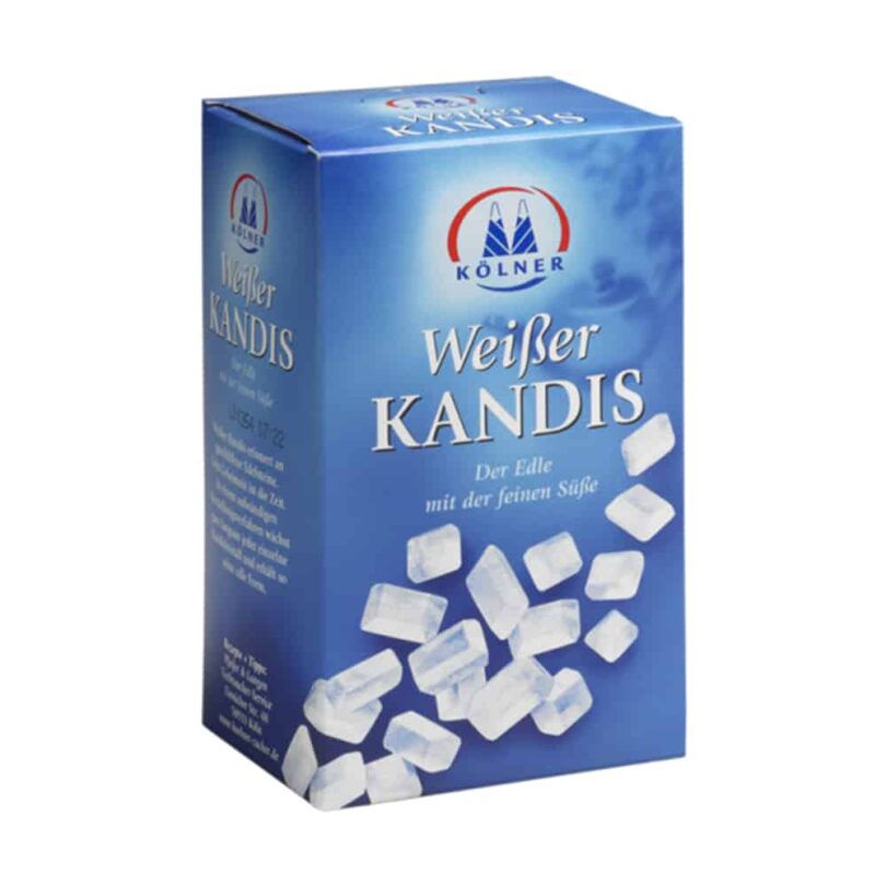 Würfelkandis weiß - weißer Kandis 1 Würfelkandis-weiss bei Tee-express kaufen