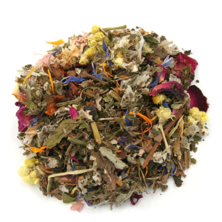 Kräutertee Rosengarten