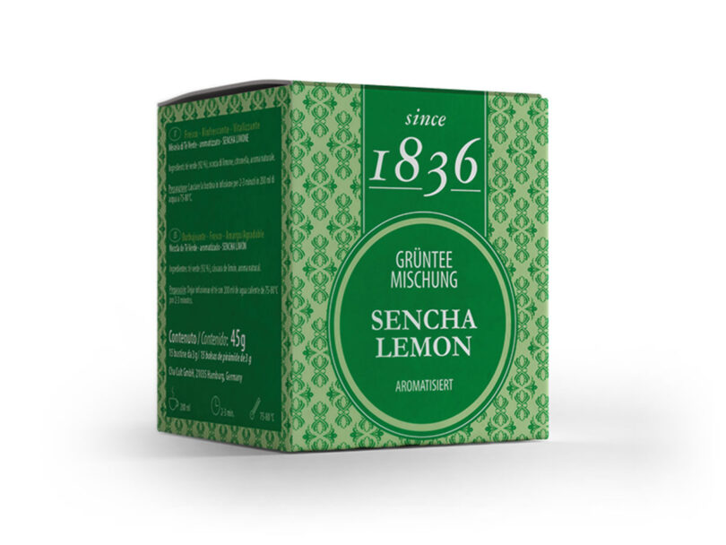 Sencha Lemon Pyramidenbeutel 1 Sencha Lemon Pyramidenbeutel