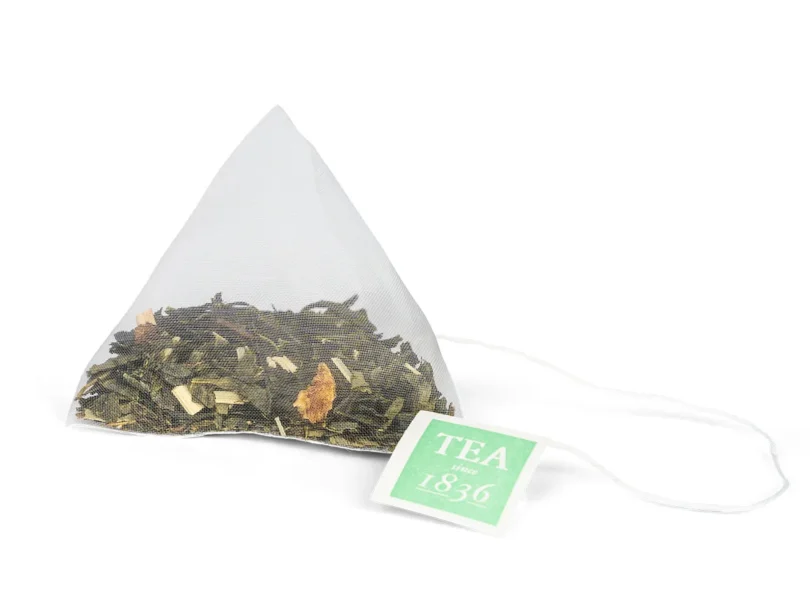 Sencha Lemon Pyramidenbeutel 2 Sencha Lemon Pyramidenbeutel – Bild 2